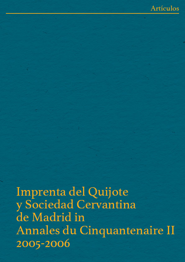 Imprenta del Quijote y Sociedad Cervantina de Madrid